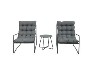 Rivalta salon de jardin gris