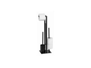 Wenko Rivalta set d'accessoires WC noir