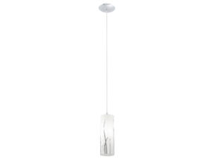 Eglo Rivato hanglamp E27 60W chroom/wit