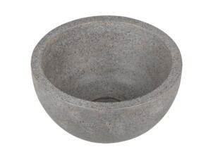 Differnz River vasque à poser 23cm gris fin terrazzo