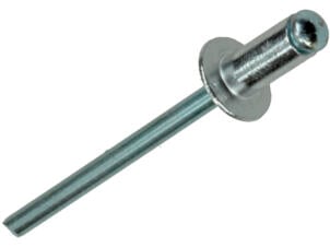 Rapid Rivet aveugle 4x8 mm aluminium 100 pièces