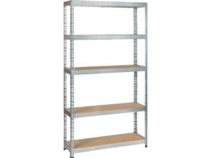 Practo Home Robust Heavy Duty opbergrek 180x100x30 cm metaal/hout