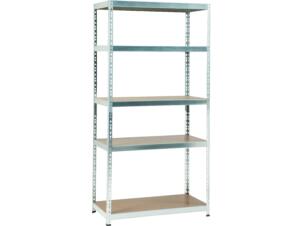 Practo Home Robust Heavy Duty opbergrek 200x100x50 cm metaal/hout