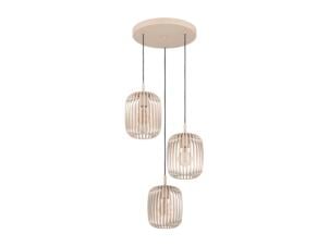 Eglo Romazzina hanglamp E27 max. 3x40 W bruin