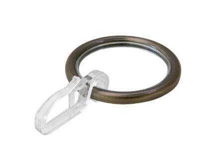 My Deco Ronde ringen met inleg voor gordijnroede 20/40 mm brons 10 stuks 1
