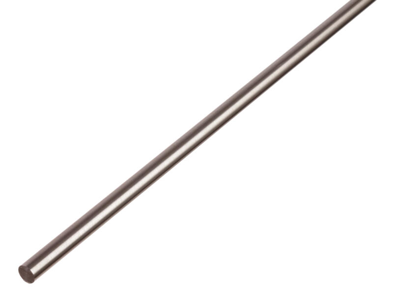 Stang Definition Ronde stang 8mm 100cm RVS | Hubo