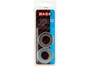 Mack Rondelles 19x34 mm zingué 5 pièces