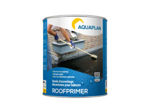 Aquaplan Roofprimer vernis d'accrochage bitumineux pour toitures 1l