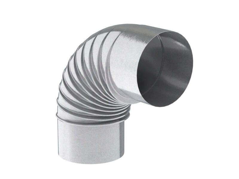 Saninstal Rookafv.bocht 90° 150mm