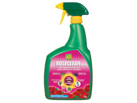 KB Roseclear Spray insecticide & fongicide roses et plantes ornementales 1l 1
