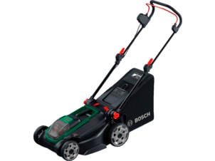 Bosch Rotak 18V2-43 tondeuse sans fil 2x18 V Li-Ion 43cm + 2 batteries et 1 chargeur