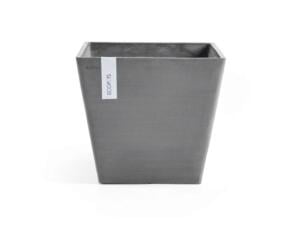 Ecopots Rotterdam bloembak 50x50 cm grijs