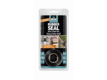 Bison Rubber Seal Direct Repair Tape reparatietape 3m 2,5cm 1