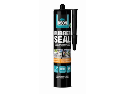 Bison Rubber Seal voegkit 310g zwart 1