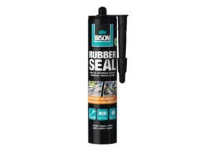 Bison Rubber Seal voegkit 310g zwart