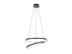 Eglo Ruotale LED hanglamp 37W zwart/wit