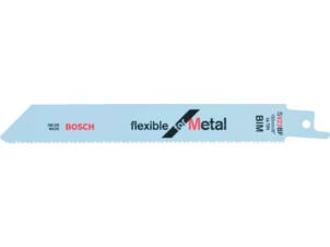 Bosch Professional S 922 BF Flexible for Metal lame de scie sabre BIM 150mm métal 2 pièces