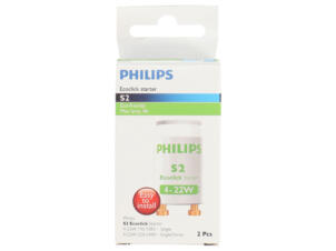 Philips S2 starter tube TL 4-22W 2 pièces