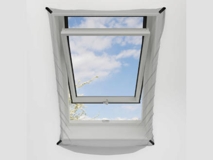 S300 toile moustiquaire fenêtre de toit 100x120 cm noir 1