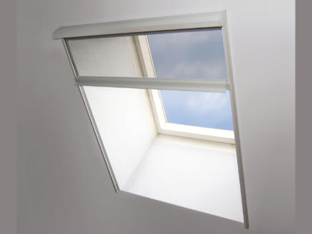 Bruynzeel S700 moustiquaire enroulable fenêtre de toit 114x155 cm aluminium 1