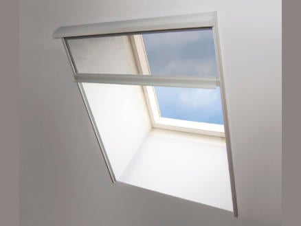 Bruynzeel S700 moustiquaire enroulable fenêtre de toit 78x155 cm aluminium 1