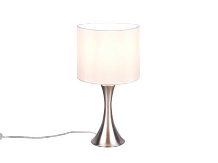 Trio Sabia lampe de table E27 max. 40W blanc/gris 1
