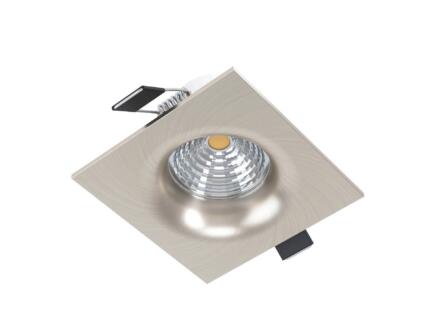 Eglo Saliceto spot LED encastrable 6W dimmable blanc chaud nickel mat 1