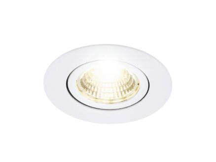 Eglo Saliceto spot LED encastrable rond 6W dimmable orientable blanc chaud 1
