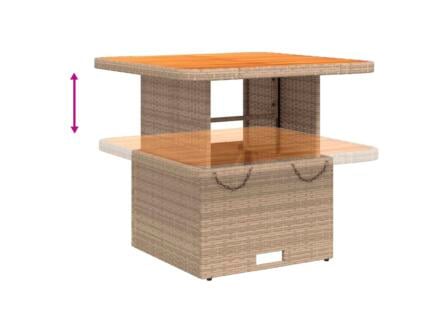 Salon De Jardin 1 Table De Jardin Coussins R sine Tress e Beige gris salon-de-jardin-1-table-de-jardin-coussins-r-sine-tress-e-beige-gris