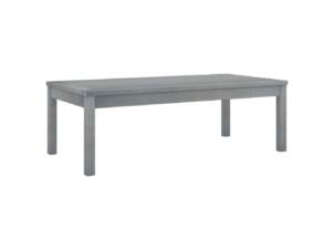 Salontafel acaciahout 100x50x33 cm grijs