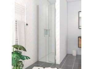 Aurlane Saloon porte de douche pivotante 70x200 cm chromé