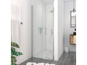 Aurlane Saloon porte de douche pivotante 90x200 cm chromé