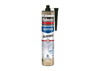 Rubson Sanitair siliconenkit 280ml zwart