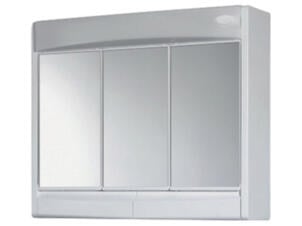 Jokey Saphir armoire de toilette 60cm 3 portes miroir blanc