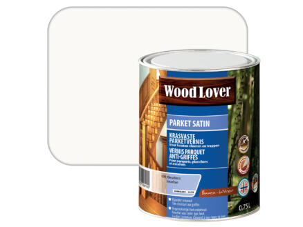 Wood Lover Satin parketvernis 0,75l kleurloos 1