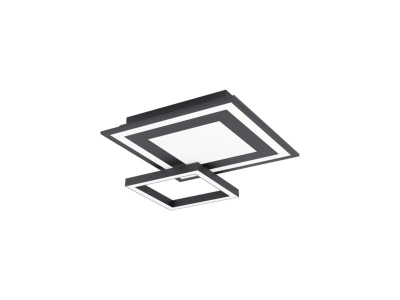 Eglo Savatarila-C LED wand- en plafondlamp 20W dimbaar zwart/wit