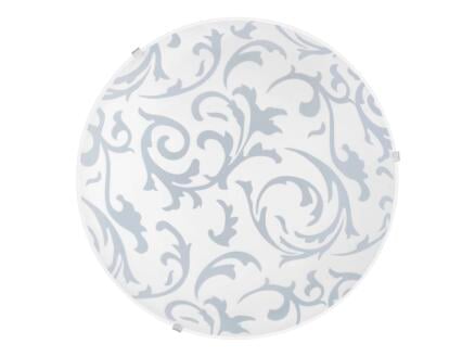 Eglo Scalea wand- en plafondlamp E27 max. 60W wit/grijs
