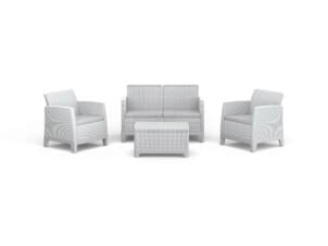 Keter Scandi salon de jardin ash grey