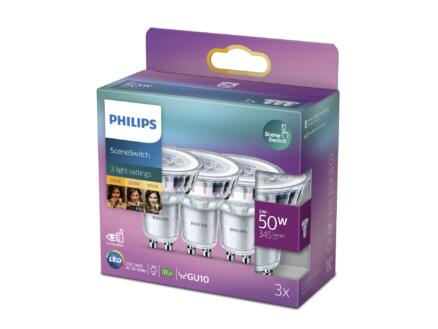 Philips SceneSwitch LED spot GU10 5W 3 stuks 1