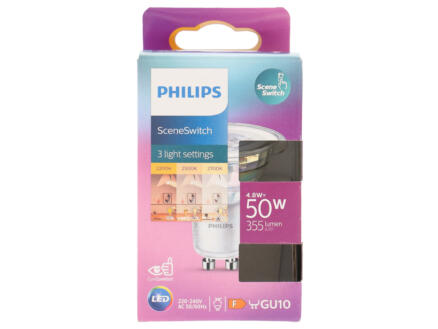 Philips SceneSwitch spot LED GU10 5W 1