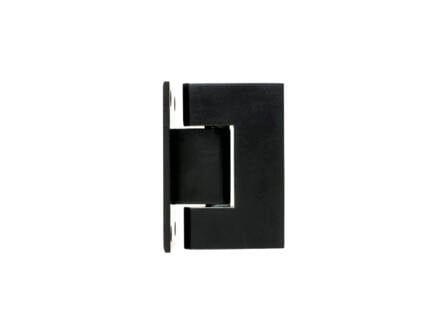 Solid Scharnier 10x5,5 cm inox zwart 1