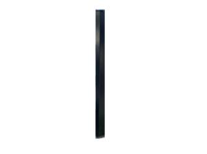 Giardino Scharnierpaal dubbele poort 240cm zwart