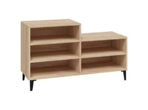 Schoenenkast 102x36x60 cm sonoma eik