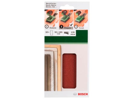 Bosch Schuurpapier K120 185x93 mm 1