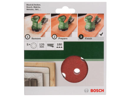 Bosch Schuurpapier K180 125mm 1