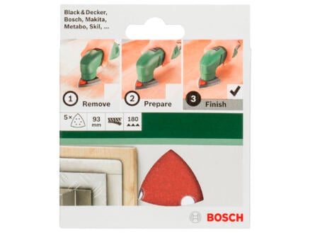 Bosch Schuurpapier K180 93mm 1