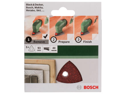 Bosch Schuurpapier K40 93mm 1
