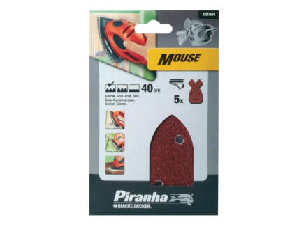 Piranha Schuurstroken Mouse K40 X31034-XJ 1