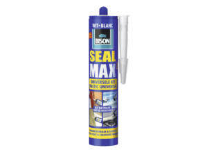 Bison Seal Max mastic silicone universel 280ml blanc