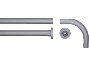 Sealskin Seallux barre rideau de douche 90-90 cm aluminium